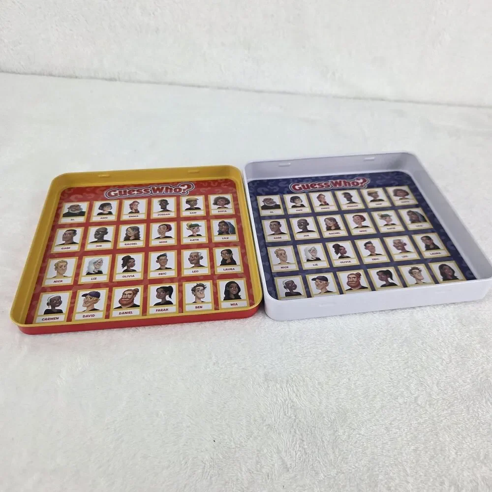Guess Who Travel‎ Tin Game 2024 Magnetic Edition New Open Box Complete